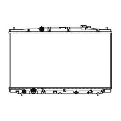 2010-2013 Acura TSX Radiator (LKQ)