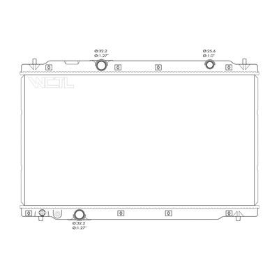 2017-2019 Honda CR-V Radiator (LKQ)