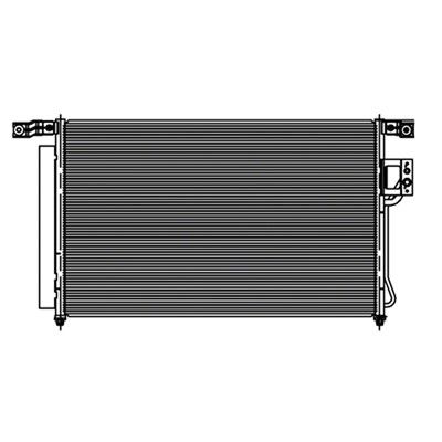 2007-2009 Hyundai Santa Fe A/C Condenser (LKQ)