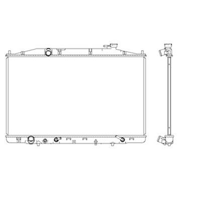 2015-2017 Honda Odyssey Radiator (LKQ)
