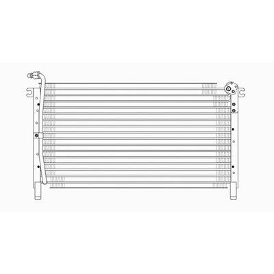 1993-1995 Nissan Pathfinder A/C Condenser (LKQ)