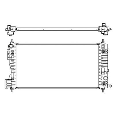 2016 Chevrolet Malibu Limited Radiator (LKQ)