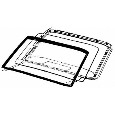 1967-1968 Mercury Cougar Windshield Seal (LKQ)