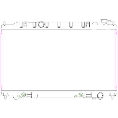 2007-2008 Nissan Maxima Radiator (LKQ)