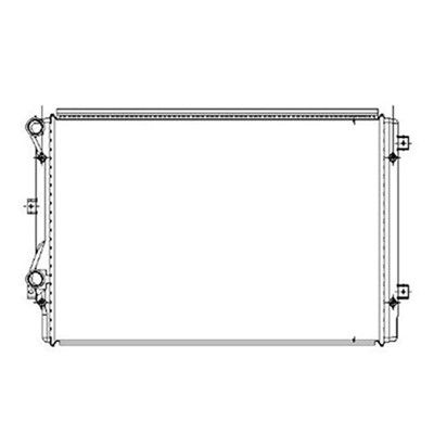 2012-2013 VOLKSWAGEN JETTA Radiator (LKQ)