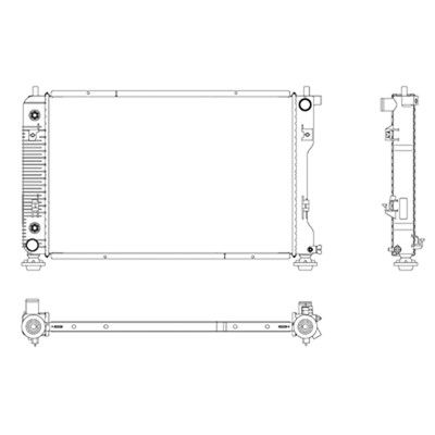 2008-2009 Chevrolet Equinox Radiator (LKQ)
