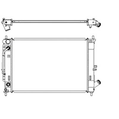 2016-2017 Hyundai Elantra GT Radiator (LKQ)
