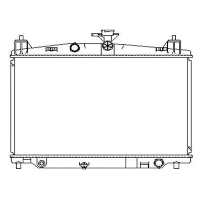 2011-2014 Mazda 2 Radiator (LKQ)