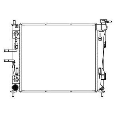 2011-2015 Kia Optima Radiator (LKQ)