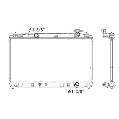 2010-2011 Toyota Camry Radiator (LKQ)