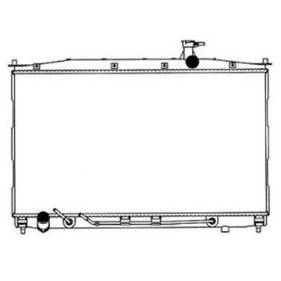 2007-2009 Hyundai Santa Fe Radiator (LKQ)