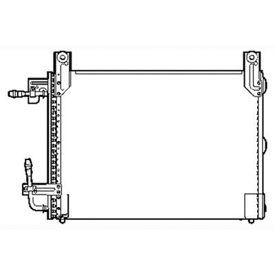 1994-1996 Dodge Ram 1500 A/C Condenser (LKQ)