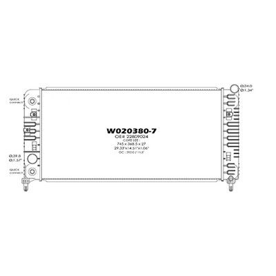 2012-2013 Chevrolet Impala Radiator (LKQ)