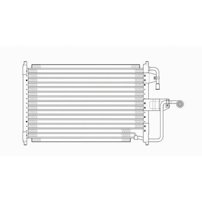 1992-1996 Ford Escort A/C Condenser (LKQ)