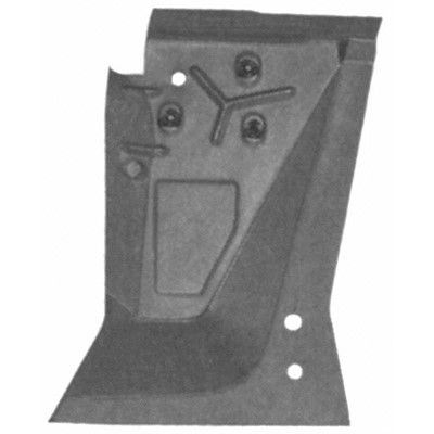 1969-1970 Ford Mustang Fender Liner - Rear Left (LKQ)