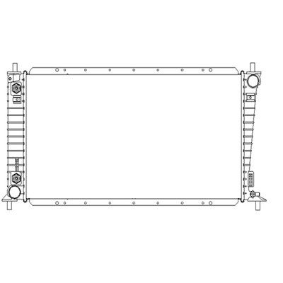 1997-1998 Ford F-150 Radiator (LKQ)