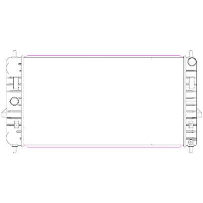 2005-2010 Chevrolet Cobalt Radiator (LKQ)