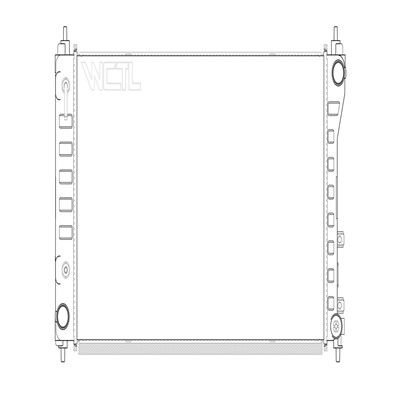 2019-2024 Nissan Altima Radiator (LKQ)