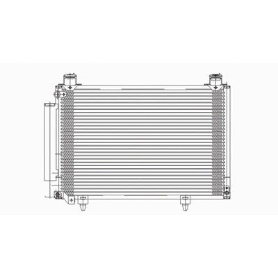 2004-2005 Scion xA A/C Condenser (LKQ)