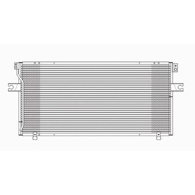 1993-1997 Nissan Altima A/C Condenser (LKQ)