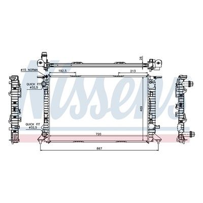 2012-2018 Audi A6 Radiator (LKQ)
