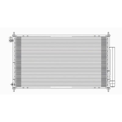 2004-2008 Acura TSX A/C Condenser (LKQ)