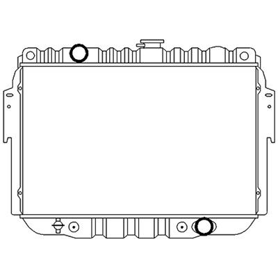 1999-2003 Dodge Ram 2500 Van Radiator (LKQ)