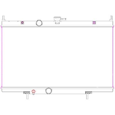 2007-2012 Nissan Sentra Radiator (LKQ)