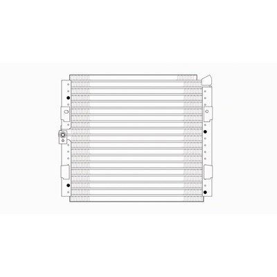 1994-1997 Honda Civic del Sol A/C Condenser (LKQ)