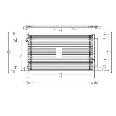 2009-2014 Acura TL A/C Condenser (LKQ)