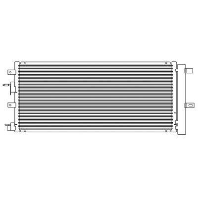 2020, 2019, 2018, 2017, 2016, 2015, 2014, 2013 Ford Fusion A/C Condenser