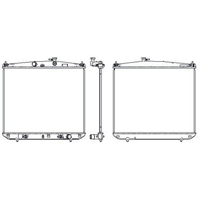 2022, 2021, 2020, 2019, 2018 Lexus RX350L Radiator