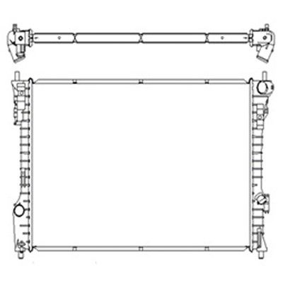 2019, 2018, 2017, 2016, 2015, 2014, 2013 Ford Flex Radiator