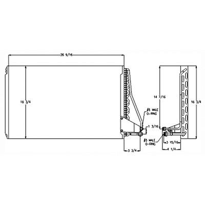 1980, 1979, 1978 Buick Regal A/C Condenser