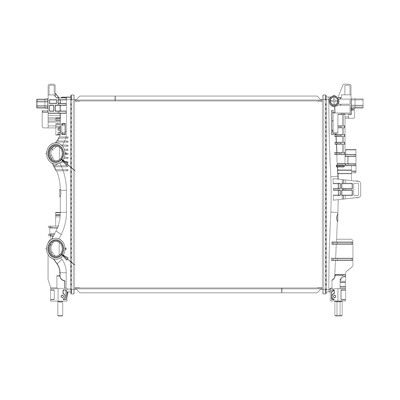 2022, 2021, 2020, 2019, 2018, 2017 Jeep Compass Radiator