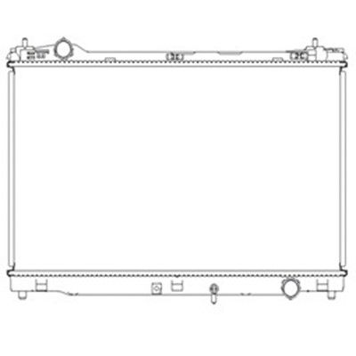 2015, 2014 Lexus IS250 Radiator