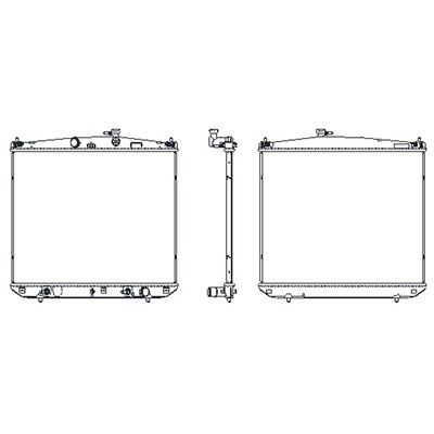 2022, 2021, 2020, 2019, 2018, 2017, 2016 Lexus RX350 Radiator