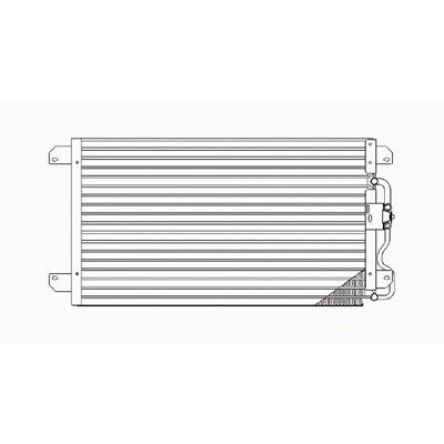 2000, 1999, 1998, 1997, 1996, 1995 Dodge Stratus A/C Condenser