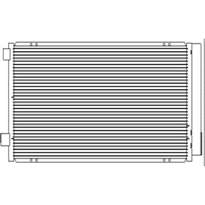 2022, 2021, 2020, 2019, 2018, 2017 Jeep Compass A/C Condenser