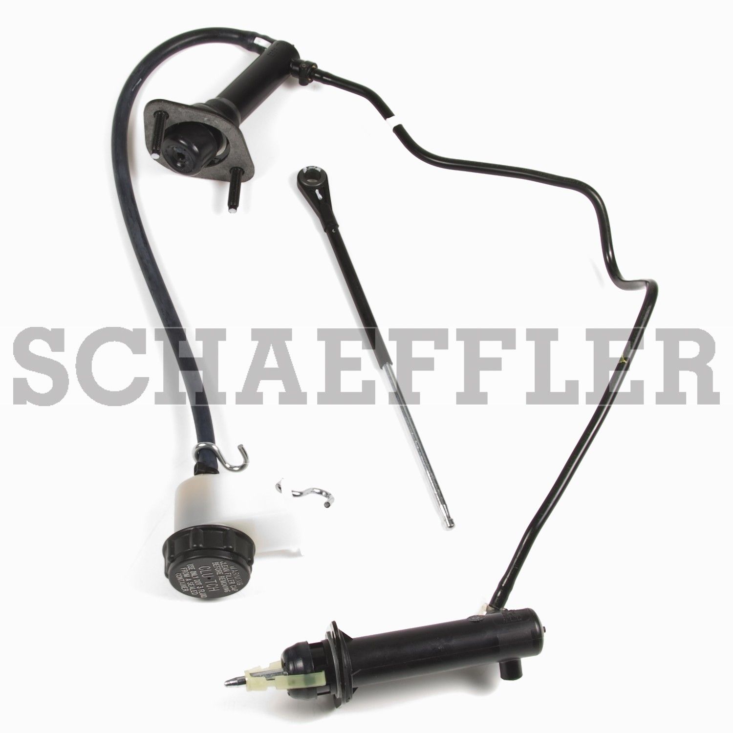 1993, 1992 Chevrolet S10 Clutch Master and Slave Cylinder Assembly