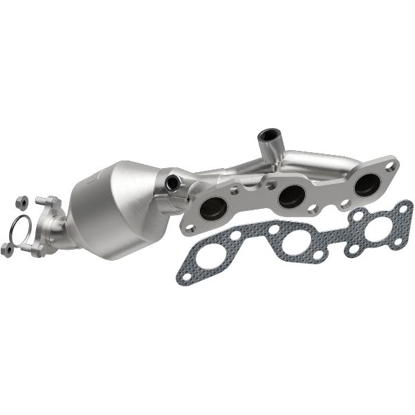 2002-2004 Nissan Frontier Catalytic Converter with Integrated Exhaust Manifo - Left (MagnaFlow Performance Exhaust)
