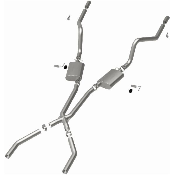 1970-1972 Dodge Challenger Exhaust System Kit (MagnaFlow Performance Exhaust)