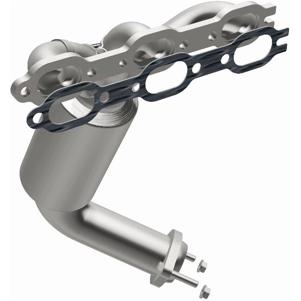 2008-2010 Chrysler Town &amp; Country Catalytic Converter with Integrated Exhaust Manifo - Rear (MagnaFlow Performance Exhaust)