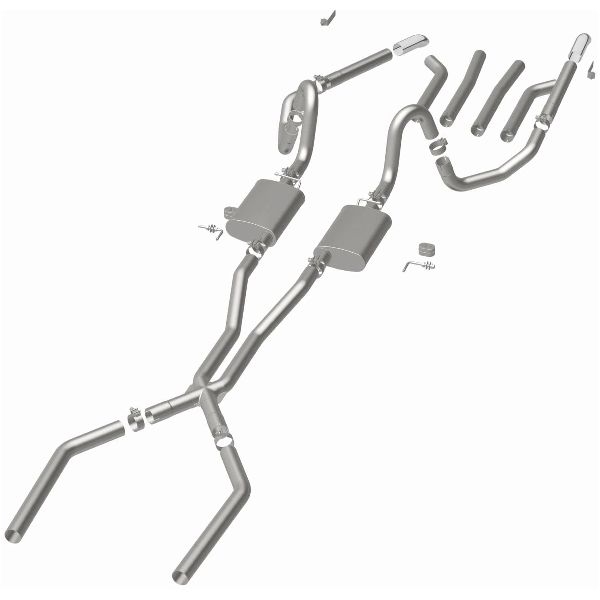 1964-1967 Oldsmobile Cutlass Exhaust System Kit (MagnaFlow Performance Exhaust)