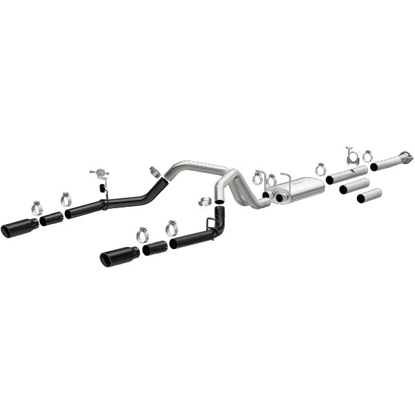 2011-2019 GMC Sierra 2500 HD Exhaust System Kit (MagnaFlow Performance Exhaust)