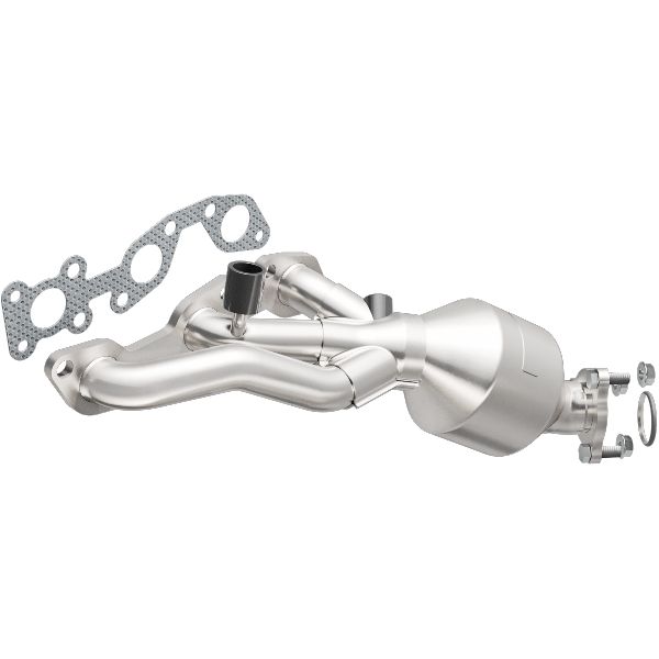 2001-2002 Nissan Frontier Catalytic Converter with Integrated Exhaust Manifo - Left (MagnaFlow Performance Exhaust)