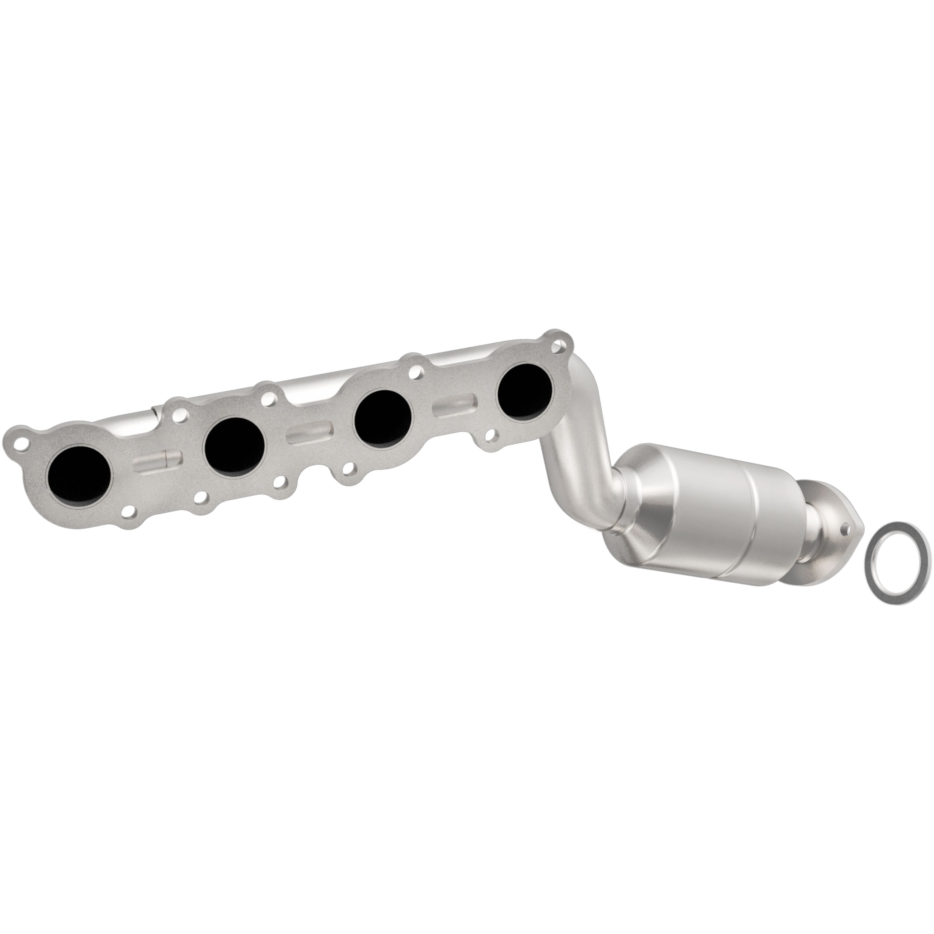 2017, 2016, 2015, 2014, 2013, 2012, 2011, 2010, 2009, 2008, 2007 Lexus LS460 Catalytic Converter with Integrated Exhaust Manifo