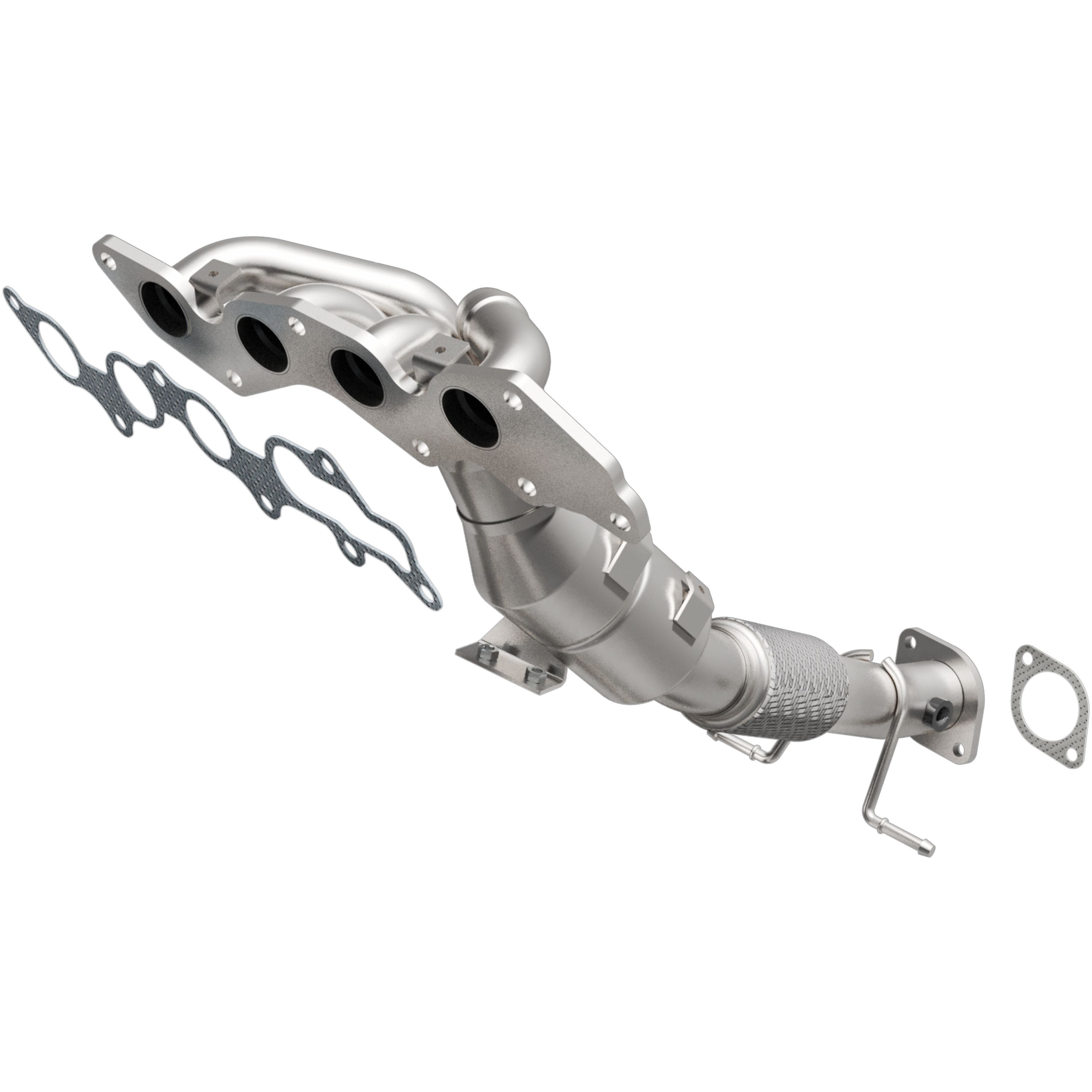 2013, 2012, 2011, 2010 Mazda 3 Catalytic Converter with Integrated Exhaust Manifo