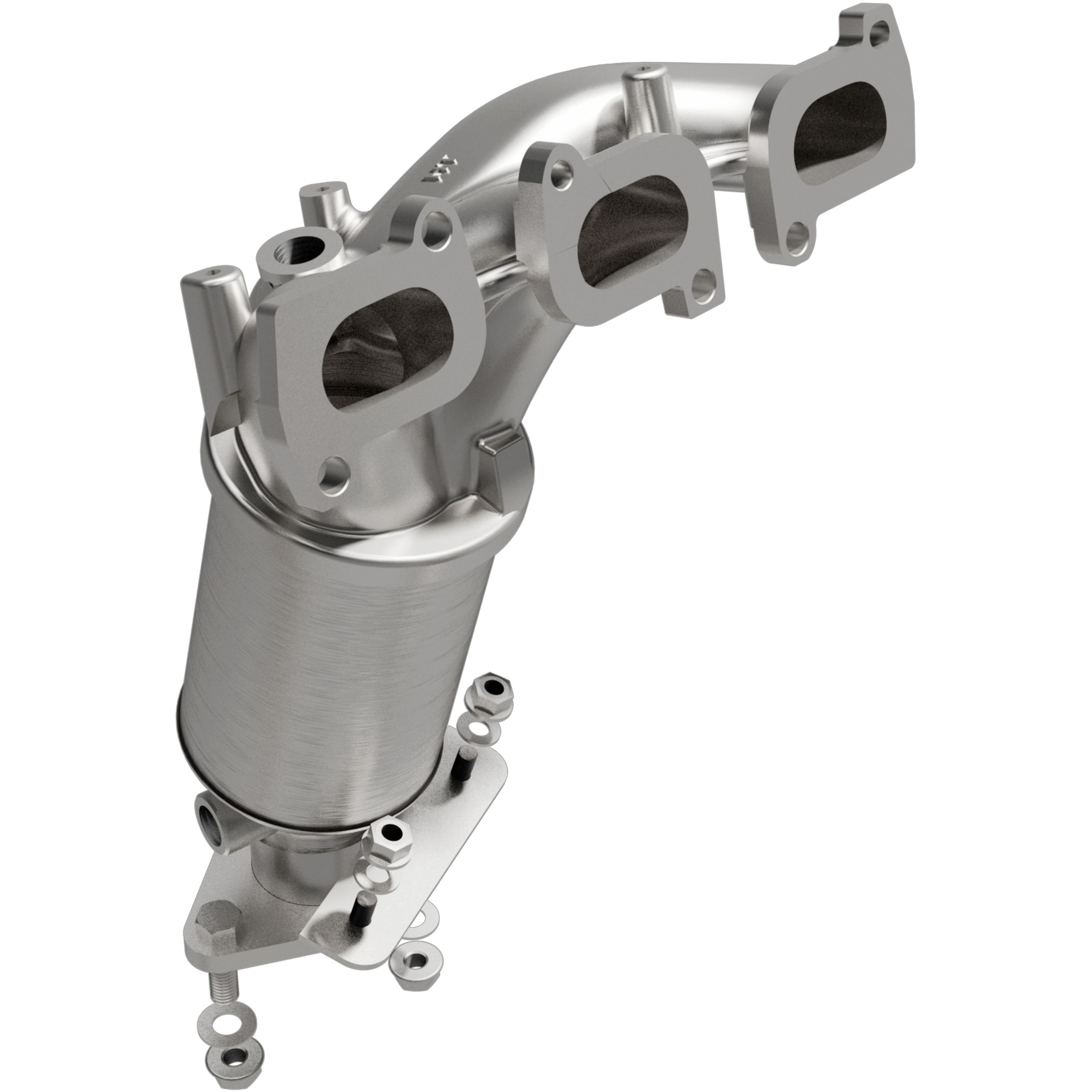2017, 2016, 2015, 2014, 2013, 2012, 2011 Ford Explorer Interceptor Utility Catalytic Converter with Integrated Exhaust Manifo
