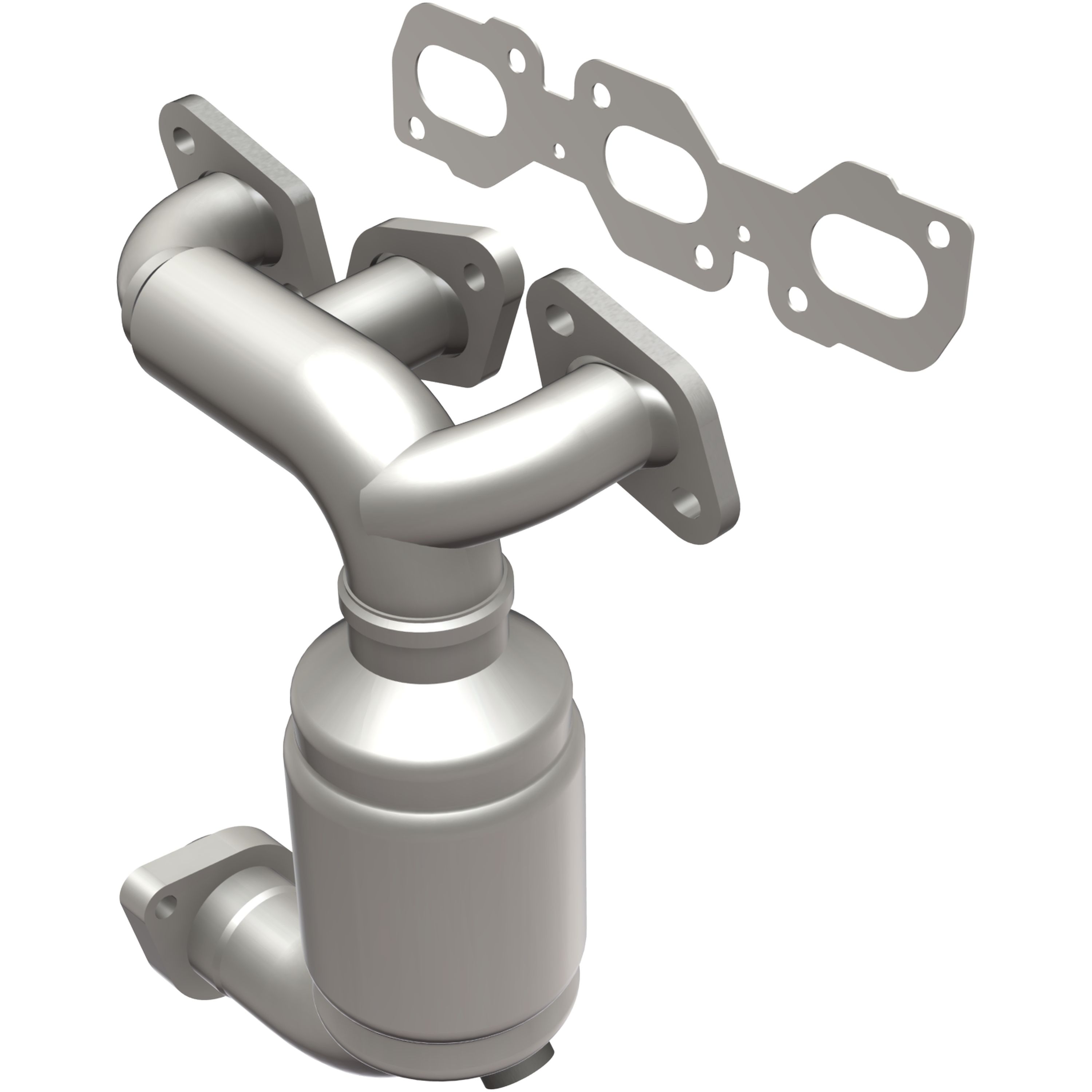 2000, 1999, 1998, 1997, 1996, 1995 Ford Contour Catalytic Converter with Integrated Exhaust Manifo